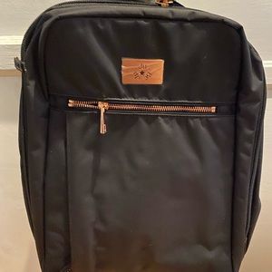 Jujube black rose ballad diaper backpack NWT